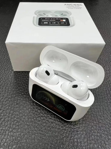 A9 Pro Airpods ANC/ENC Touch Screen Wireless Earbuds