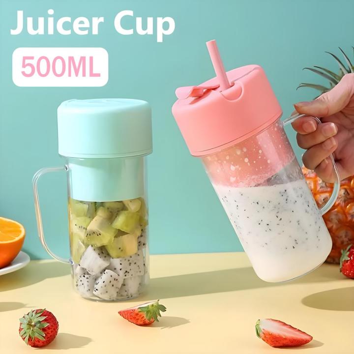 Straw-Type Rechargeable juice Blender